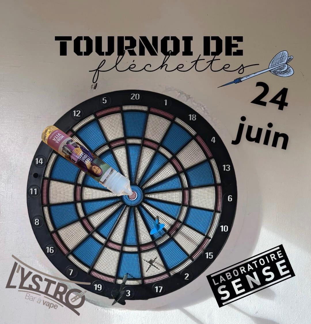 , Tournoi de Flechettes by Sense Phode, L&#039;YSTRO Vape